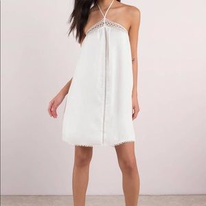 Jetset Diaries white halter dress. NWOT ✈️